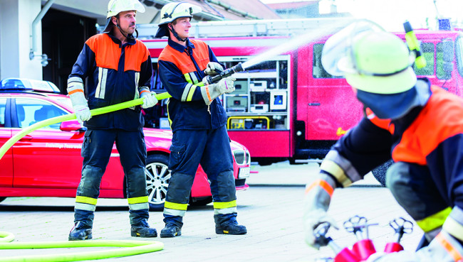 Erlebnistag bei der Feuerwehr