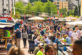 Abgrillen auf dem St. Pauli Nachtmarkt