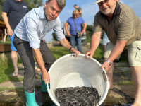 Gemeinsamer Einsatz für bedrohte Tierart